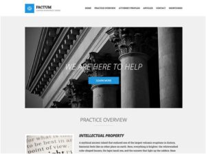 WordPress Legal Law Website Development Themes