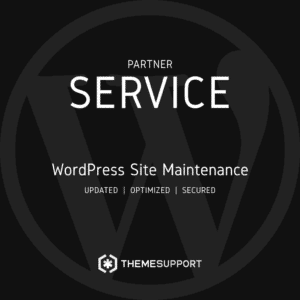 WordPress Site Maintenance | Partner